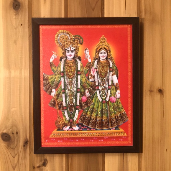 Vintage Indian Painting, Like New! 8x10 - Picture 2 of 2